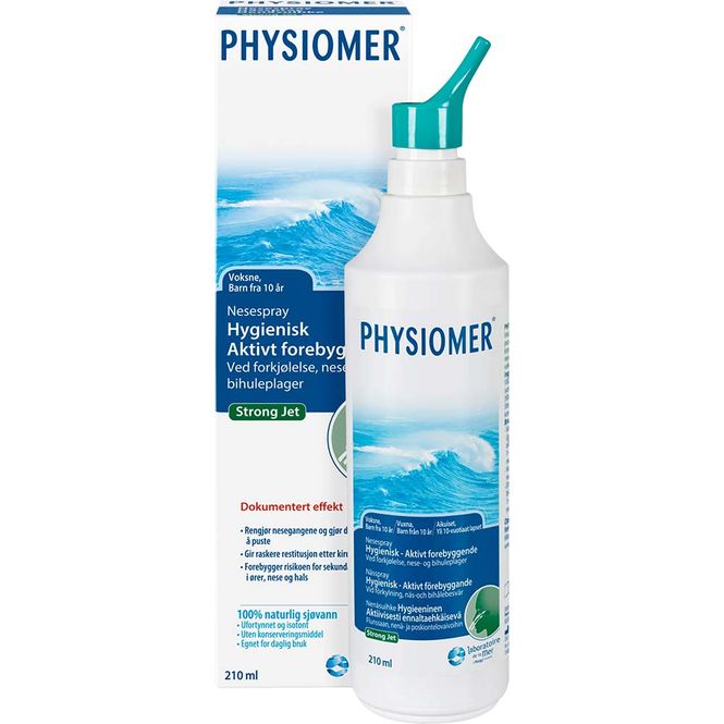 Hovedbilde Physiomer Strong Jet Nesespray 210 ml