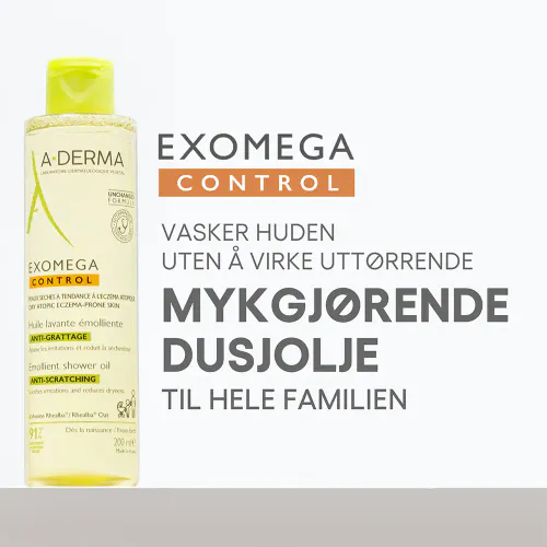 A-Derma Exomega Control Shower Oil 200 ml