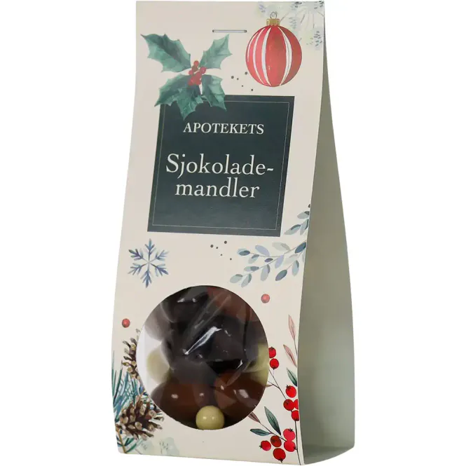 Hovedbilde Apotekets Sjokolademandler 130 g