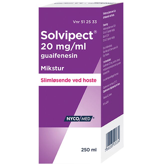 Hovedbilde Solvipect Hostemikstur 250 ml