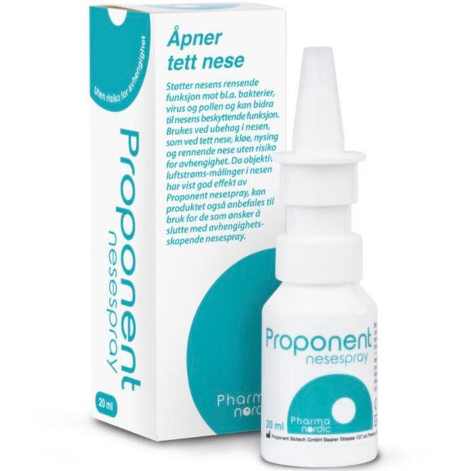Hovedbilde Proponent Nesespray 20 ml
