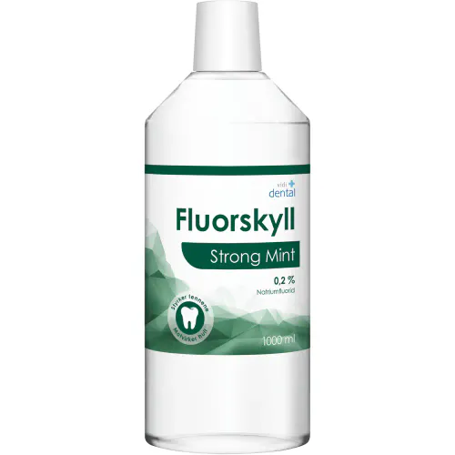 Vidi Dental Fluorskyll 0,2 % Strong Mint 1000 ml