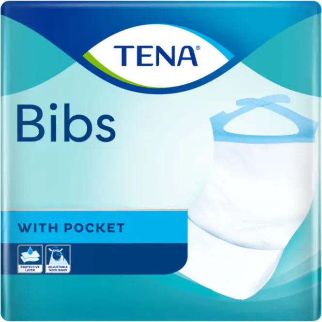 Hovedbilde Tena Bibs Smekke M/L 150 stk