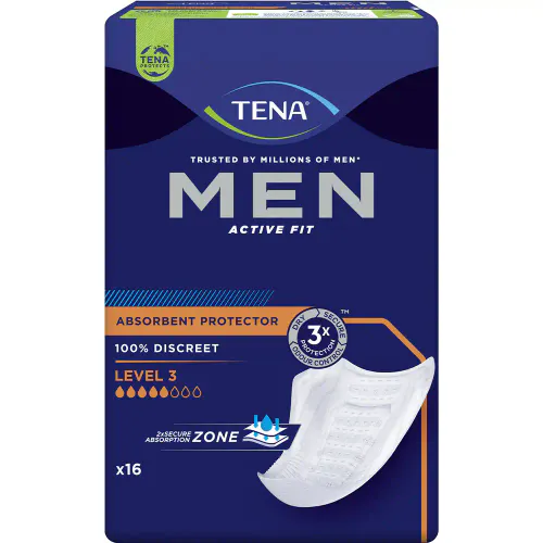 Tena Men Active Fit Absorbent Protector Level 3 16 stk
