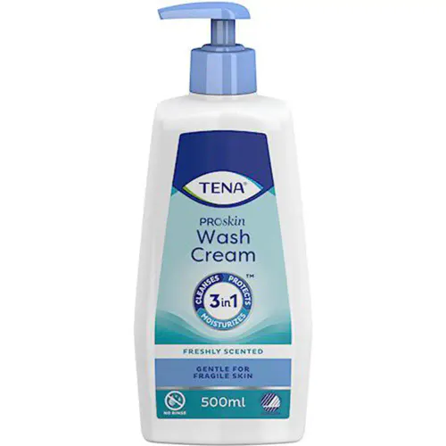 Tena Wash Cream m/Pumpe 500 ml