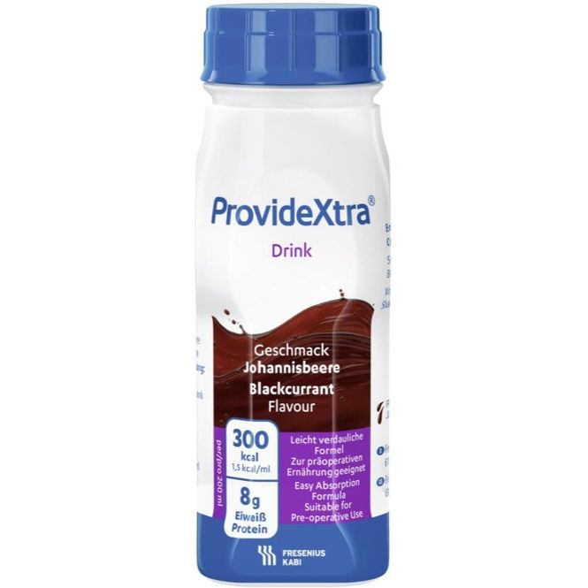 Hovedbilde ProvideXtra Drink Næringsdrikk Solbær 4x200 ml