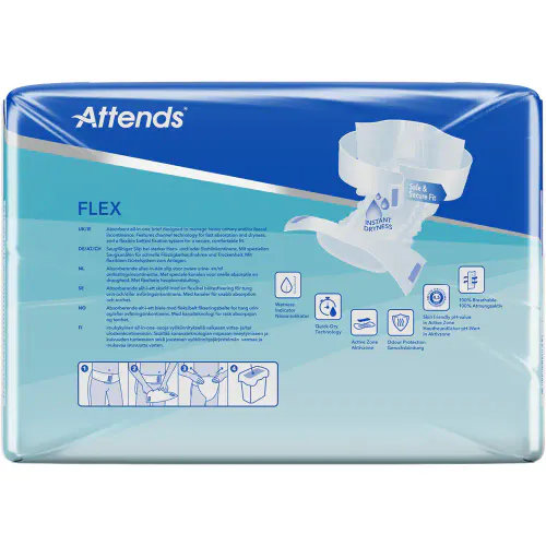 Attends Flex 10 L Beltebleier 22 stk