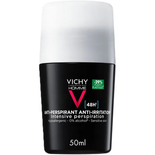 Vichy Homme 48H Anti-Irritation Deo Antiperspirant u/ Parfyme 50 ml