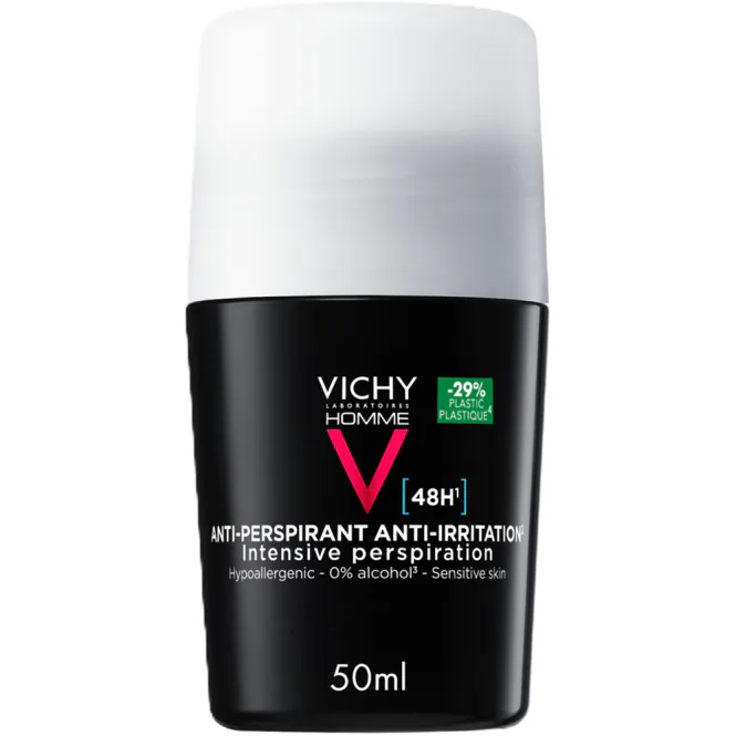Hovedbilde Vichy Homme 48H Anti-Irritation Deo Antiperspirant u/ Parfyme 50 ml