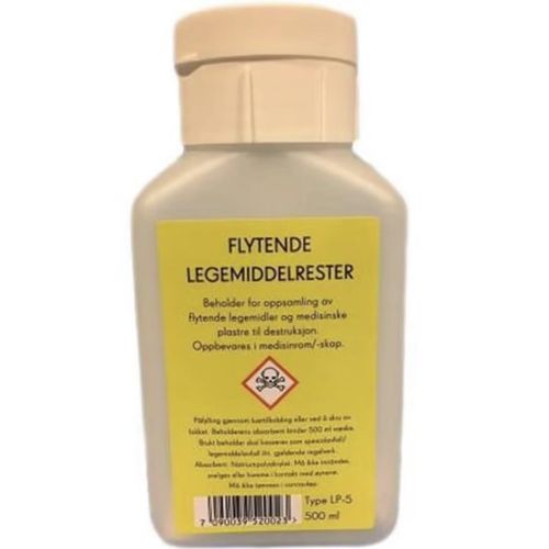 Seponett Oppsamlingsbeholder LP-5 500 ml 