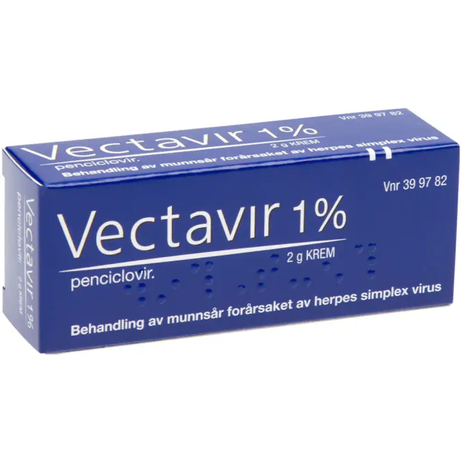 Hovedbilde Vectavir 1% Krem 2 g