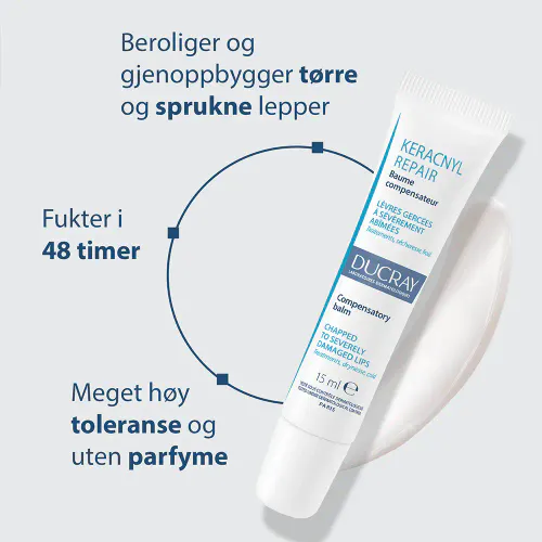 Ducray Keracnyl Repair Lipbalm 15 ml
