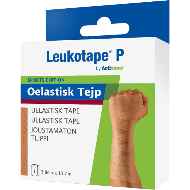 Hovedbilde Leukotape P 3,8 cm x 13,7 m Sportstape 1 stk