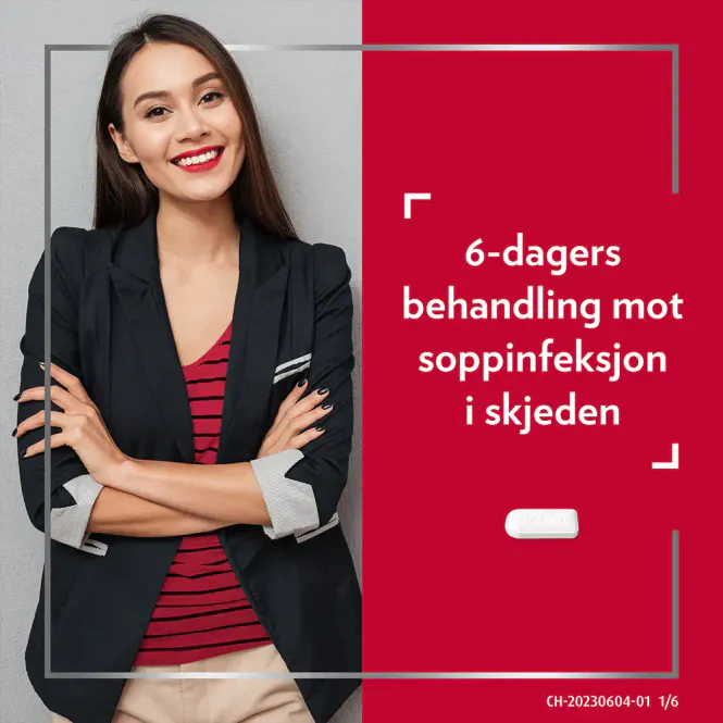 Hovedbilde Canesten 100 mg Vaginaltabletter m/Applikator 6 stk