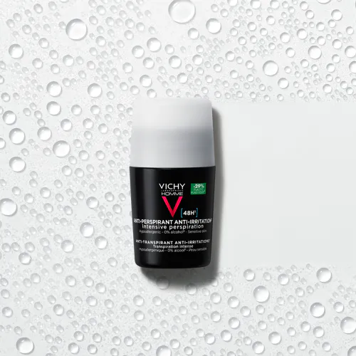 Vichy Homme 48H Anti-Irritation Deo Antiperspirant u/ Parfyme 50 ml