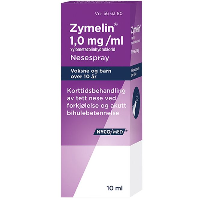 Hovedbilde Zymelin 1 mg/ml Nesespray Voksne 10 ml