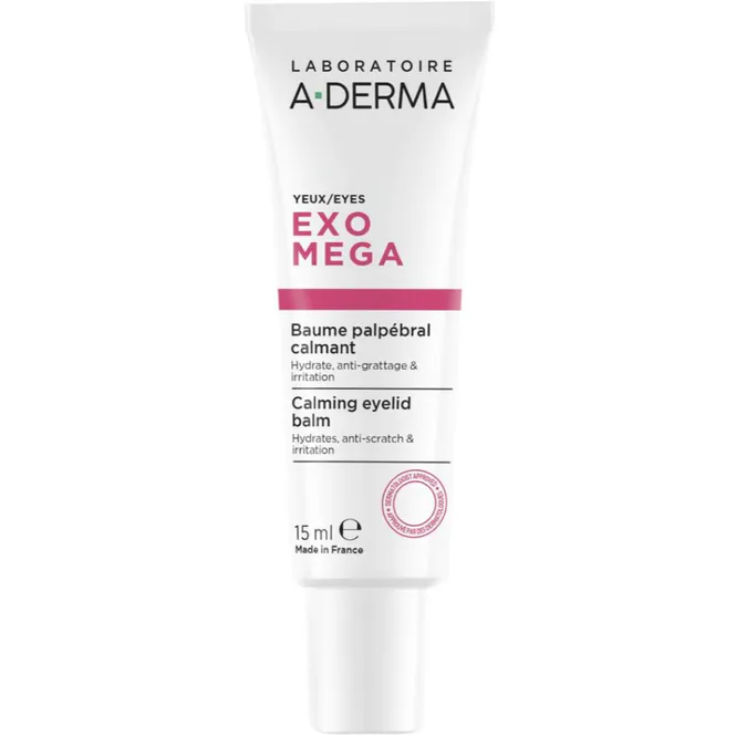 Hovedbilde A-Derma Exomega Calming Eyelid Balm 15 ml
