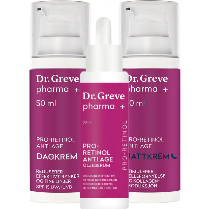 Hovedbilde Dr. Greve Pharma Pro-Retinolpakke