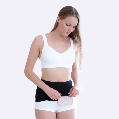 Stomifix Fikseringsbelte Sort XS/S 1 stk