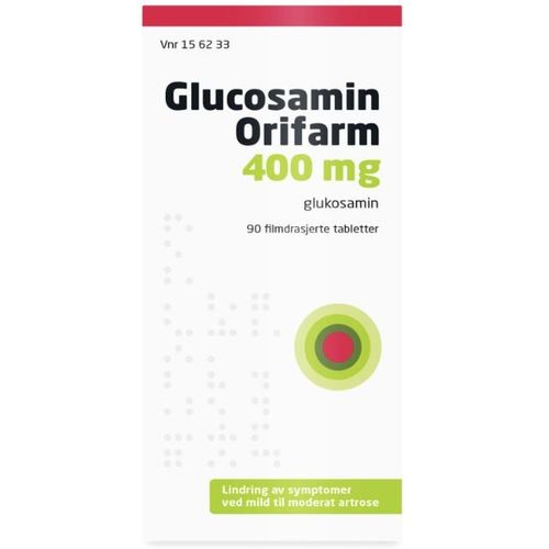 Glucosamin Orifarm Tabletter 400 mg 90 stk