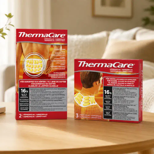ThermaCare Selvoppvarmende Omslag Rygg 2 stk