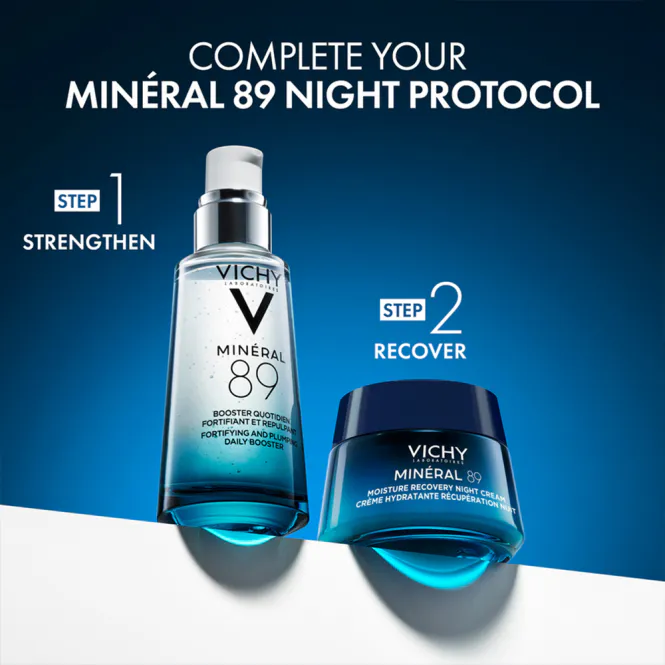 Hovedbilde Vichy Mineral 89 Moisture Recovery Nattkrem 50 ml