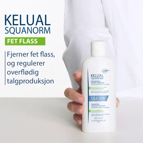 Ducray Kelual Squanorm Oily Dandruff Shampoo 400 ml