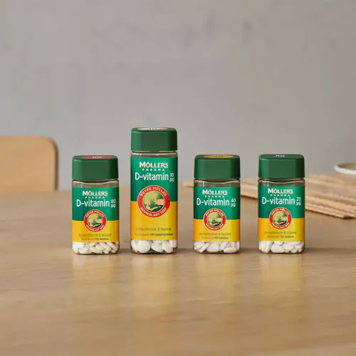 Møllers Pharma D-Vitamin 40 µg Tabletter 150 stk