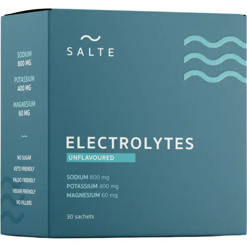 SALTE Elektrolytter Nøytral Doseposer 30 stk