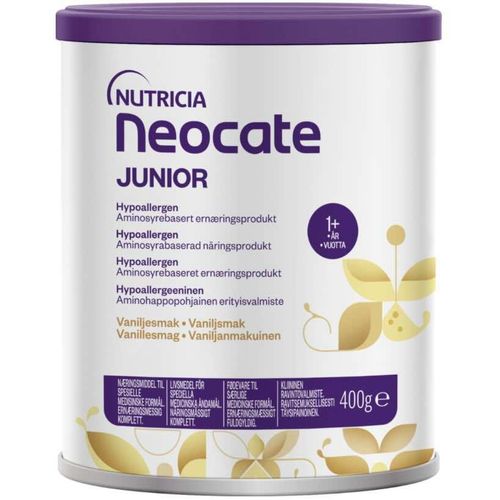 Neocate Junior 1+ År Pulver Vanilje 400 g