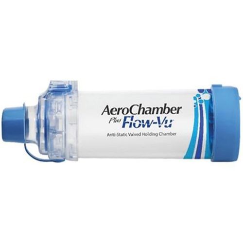 AeroChamber Plus Flow-Vu m/ Munnstykke Voksen 1 stk