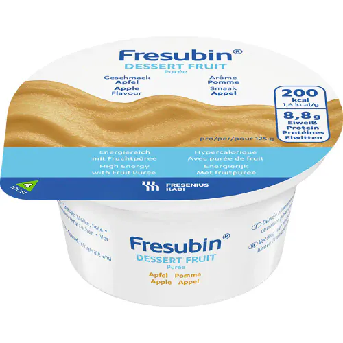 Fresubin Dessert Fruit Eple 4 x 125 g