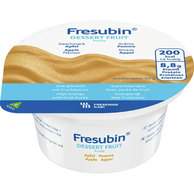 Hovedbilde Fresubin Dessert Fruit Eple 4 x 125 g