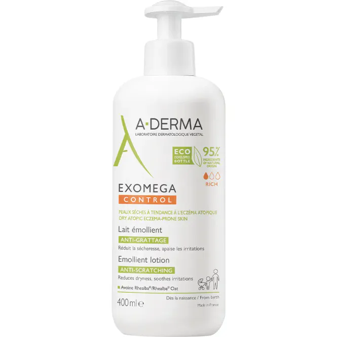 Hovedbilde A-Derma Exomega Control Lotion 400 ml
