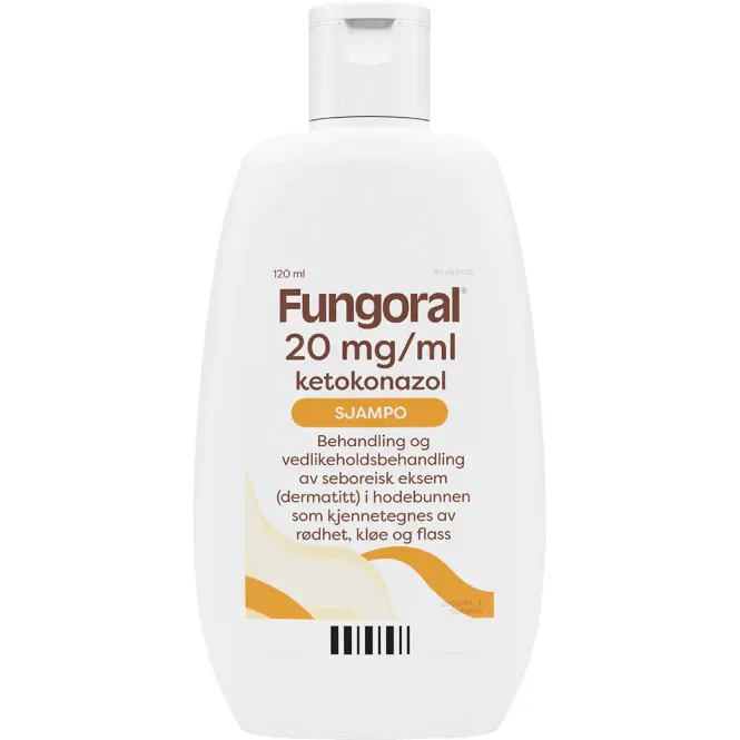 Hovedbilde Fungoral 20 mg/ml Sjampo 120 ml