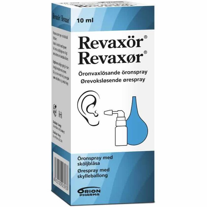 Hovedbilde Revaxør Ørespray m/Skylleballong 10 ml
