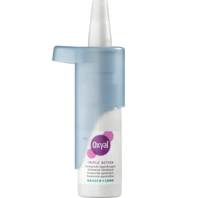 Hovedbilde Oxyal Triple Action Øyedråper 10 ml