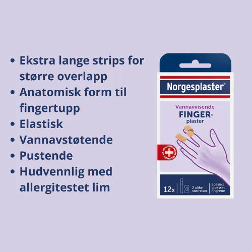 Norgesplaster Fingerplaster 12 stk