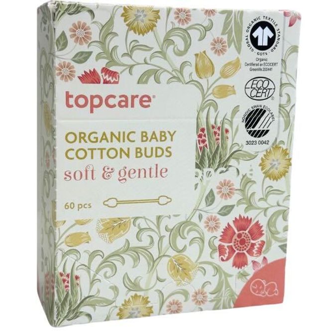 Hovedbilde Topcare Baby Organic Cotton Bomullspinner 60 stk