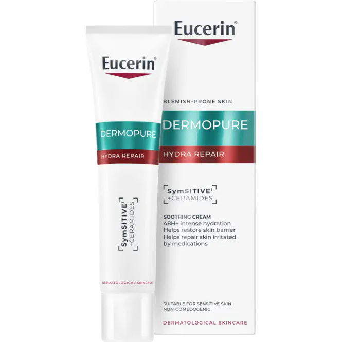 Hovedbilde Eucerin DermoPure Hydra Repair Soothing Cream 40 ml
