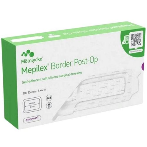 Mepilex Border Post-Op 10 x 15 cm 10 stk 