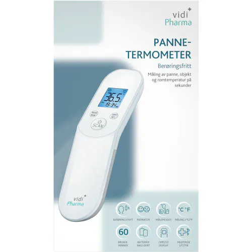 Vidi Pharma Pannetermometer 1 stk