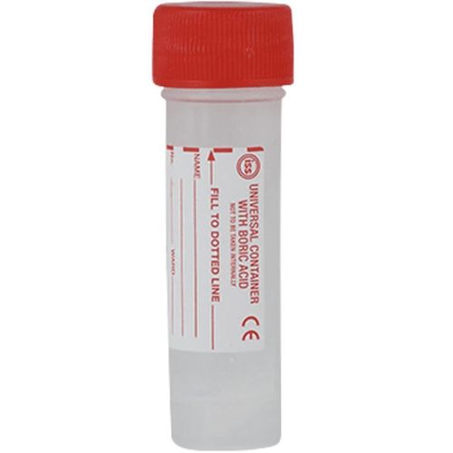 Urinprøveglass Konservert m/ Borsyre 30 ml 1 stk