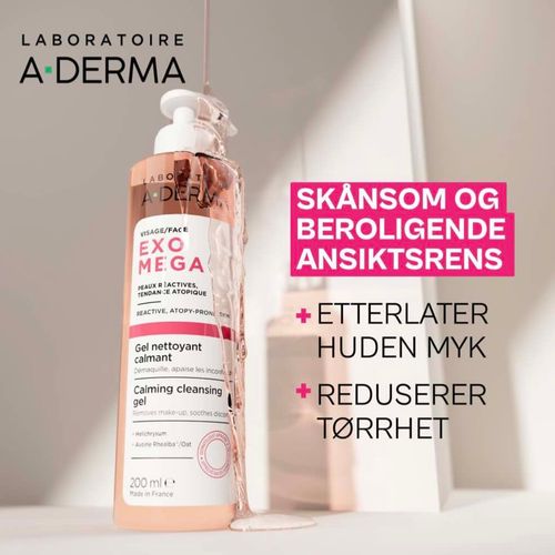 A-Derma Exomega Calming Cleansing Gel 200 ml