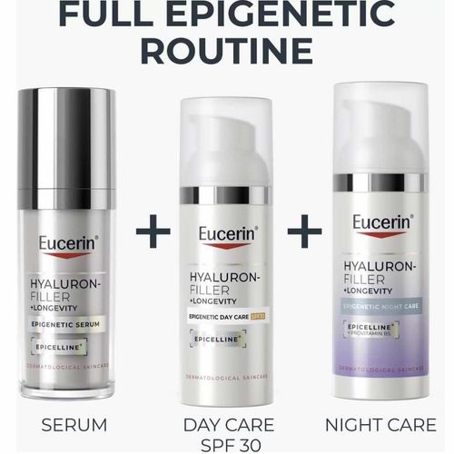 Eucerin Hyaluron-Filler + Longevity Epigenetic Day Care SPF30 50 ml