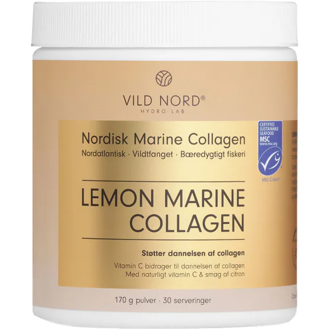 Hovedbilde Vild Nord Lemon Marine Collagen 170 g