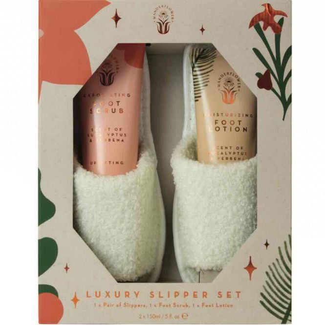 Hovedbilde Wanderflower Luxury Slipper Spa Gavesett