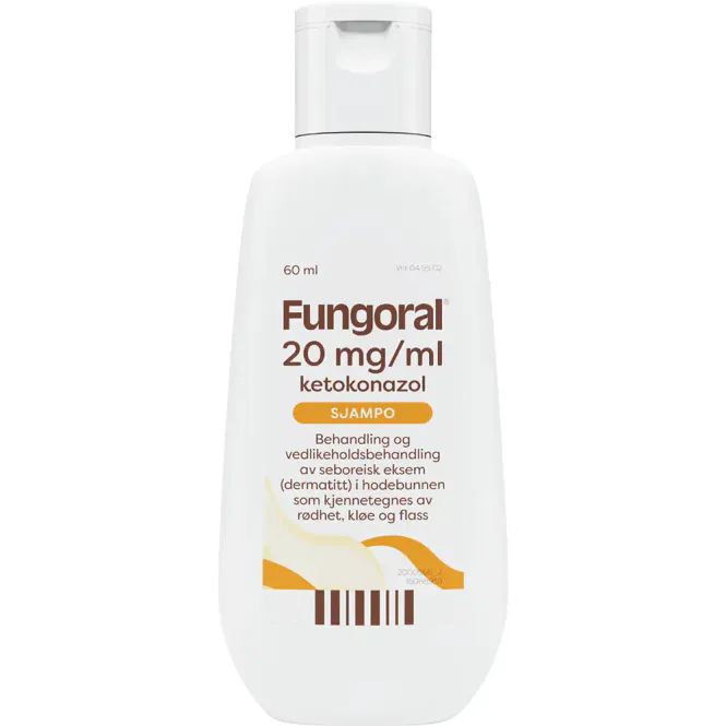 Hovedbilde Fungoral 20 mg/ml Sjampo 60 ml